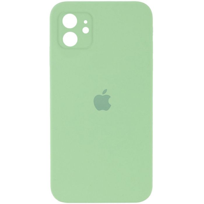 Чохол Silicone Case Square Full Camera Protective (AA) для Apple iPhone 11 (6.1")