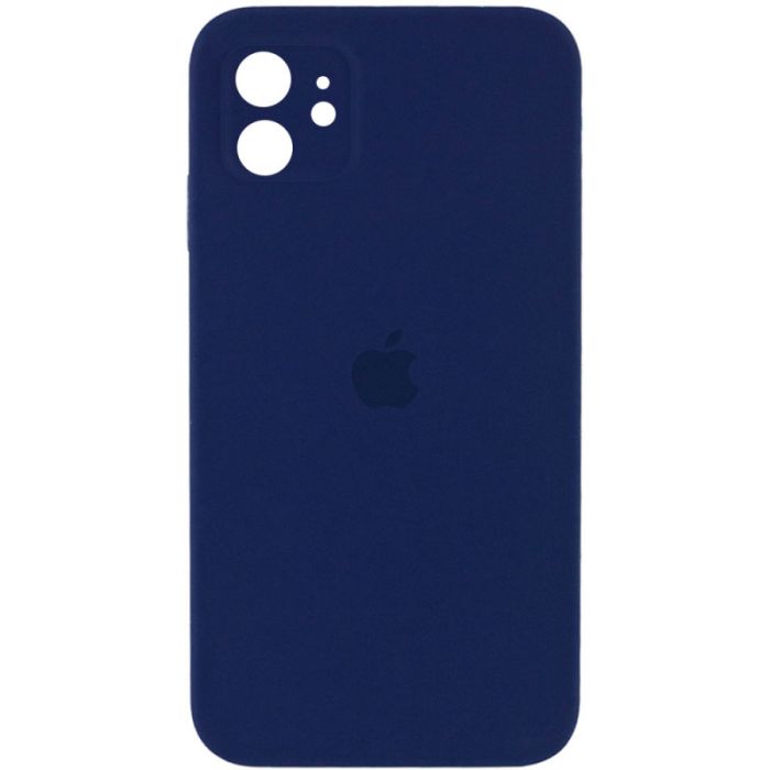 Чохол Silicone Case Square Full Camera Protective (AA) для Apple iPhone 11 (6.1")