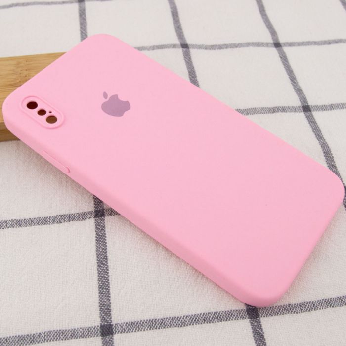 Чохол Silicone Case Square Full Camera Protective (AA) для Apple iPhone XS Max (6.5")