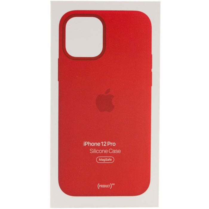 Чохол Silicone case (AAA) full with Magsafe and Animation для Apple iPhone 12 Pro / 12 (6.1")