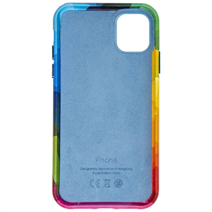 Кожаный чехол Colour Splash для Apple iPhone 14 (6.1")