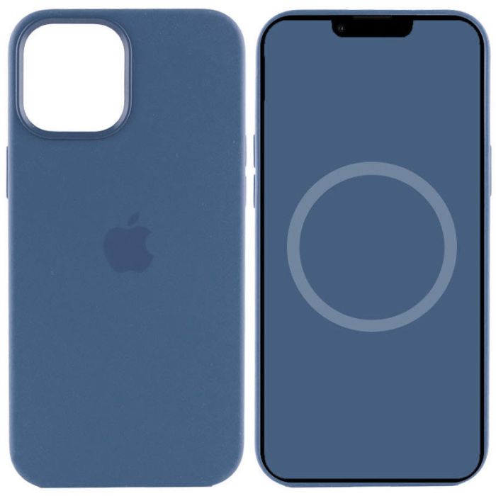 Чохол Silicone case (AAA) full with Magsafe and Animation для Apple iPhone 15 (6.1")