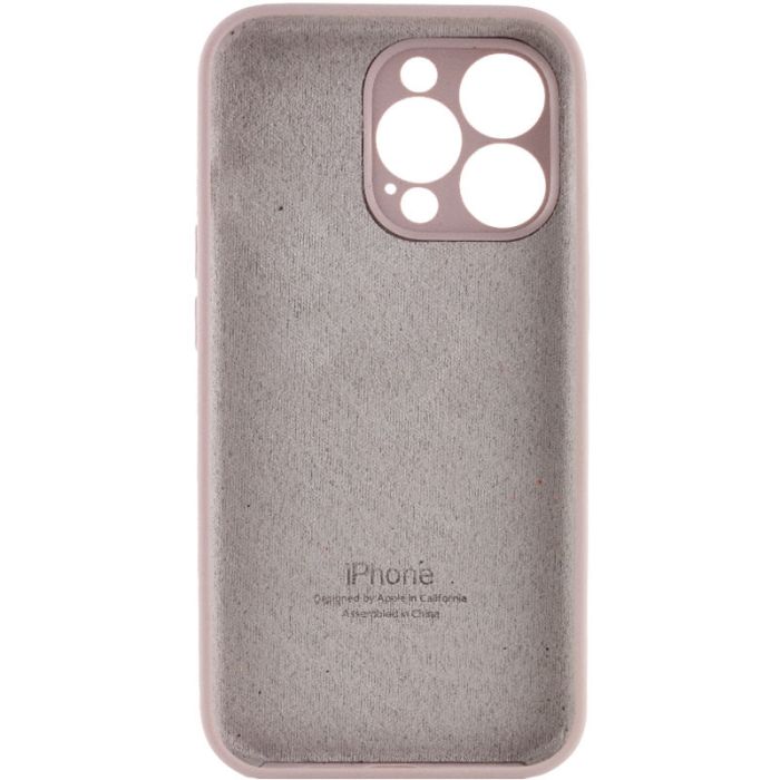 Чохол Silicone Case Full Camera Protective (AA) для Apple iPhone 15 Pro (6.1")