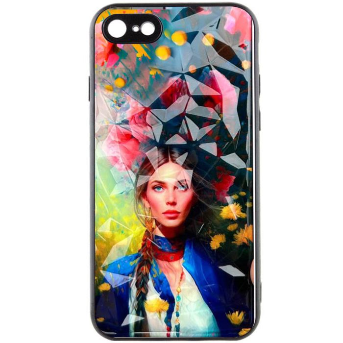 TPU+PC чохол Prisma Ladies для Apple iPhone 7 / 8 / SE (2020) (4.7")