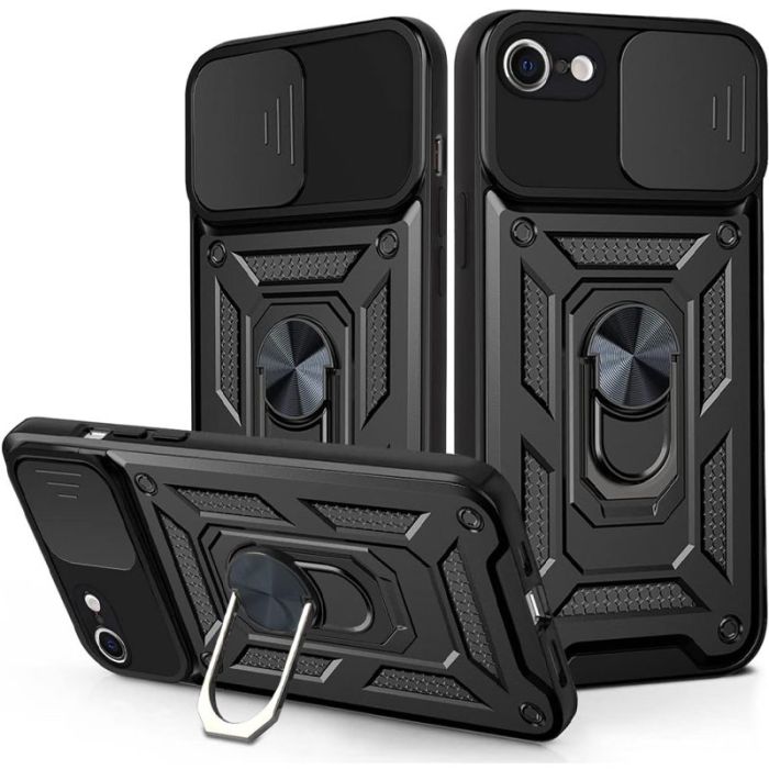 Ударостійкий чохол Camshield Serge Ring для Apple iPhone 7 / 8 / SE (2020) (4.7")