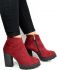 Крутые ботильоны ZT-Style Bordo
