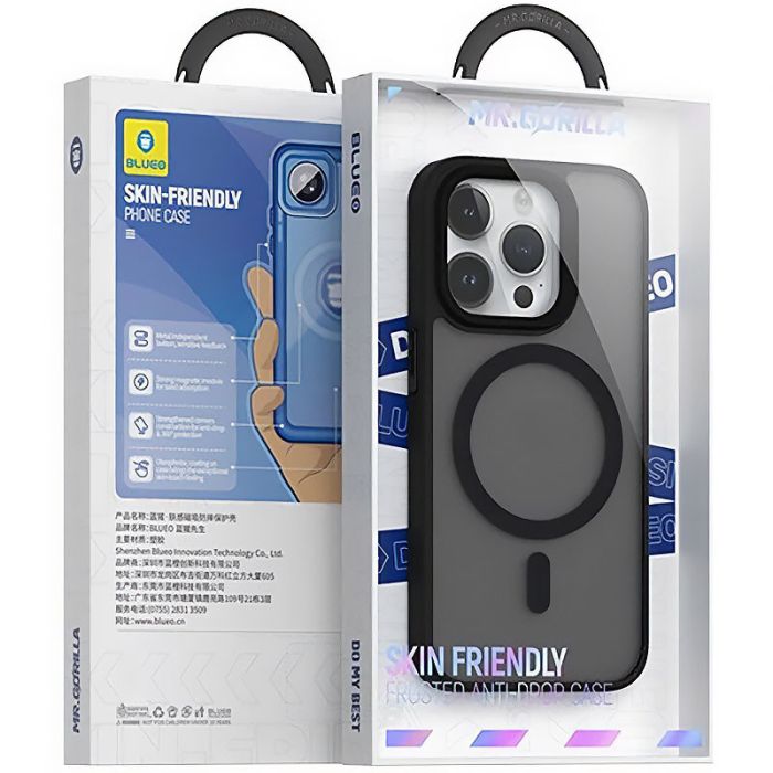 TPU+PC чохол Blueo Skin Friendly Frosted with MagSafe для Apple iPhone 13 Pro Max (6.7")