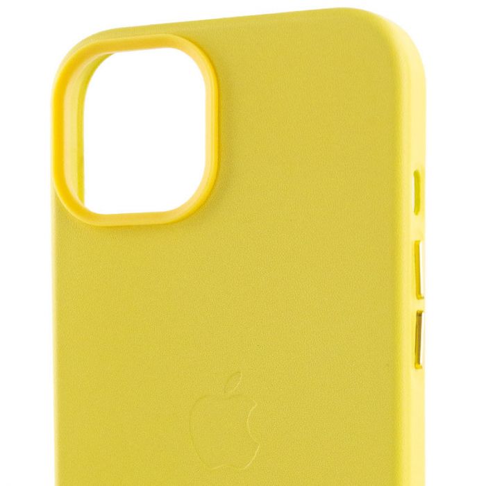 Шкіряний чохол Leather Case (AA) with MagSafe для Apple iPhone 14 (6.1")