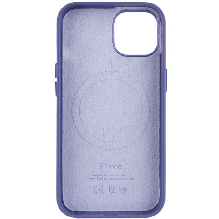 Шкіряний чохол Leather Case (AA) with MagSafe для Apple iPhone 14 Plus (6.7")