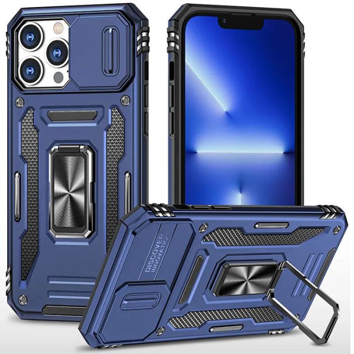 Ударостійкий чохол Camshield Army Ring для Apple iPhone 12 Pro / 12 (6.1")