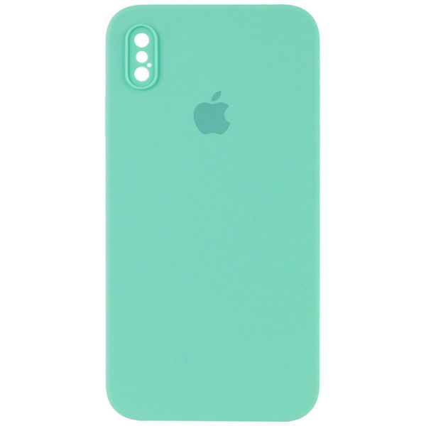 Чохол Silicone Case Square Full Camera Protective (AA) для Apple iPhone XS Max (6.5")