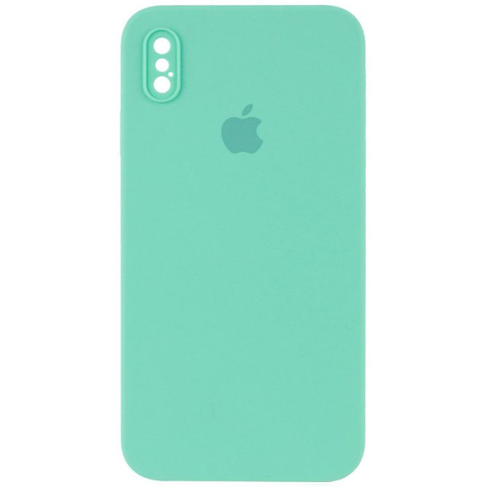 Чохол Silicone Case Square Full Camera Protective (AA) для Apple iPhone XS Max (6.5")