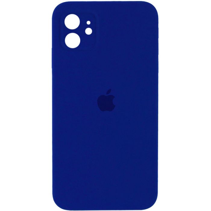 Чохол Silicone Case Square Full Camera Protective (AA) для Apple iPhone 11 (6.1")