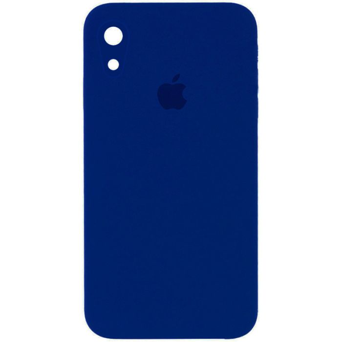 Чохол Silicone Case Square Full Camera Protective (AA) для Apple iPhone XR (6.1")