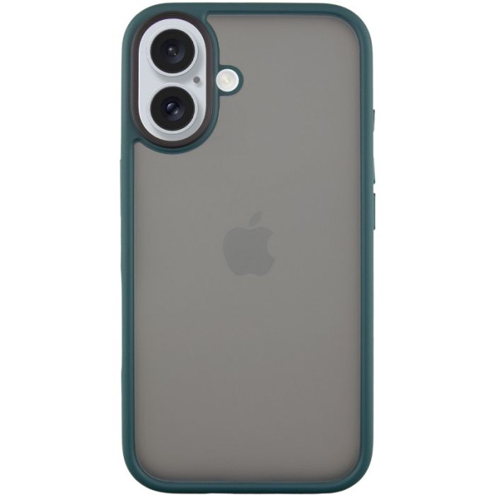 TPU+PC чохол Metal Buttons для Apple iPhone 16 (6.1")