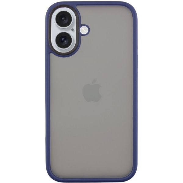 TPU+PC чохол Metal Buttons для Apple iPhone 16 (6.1")