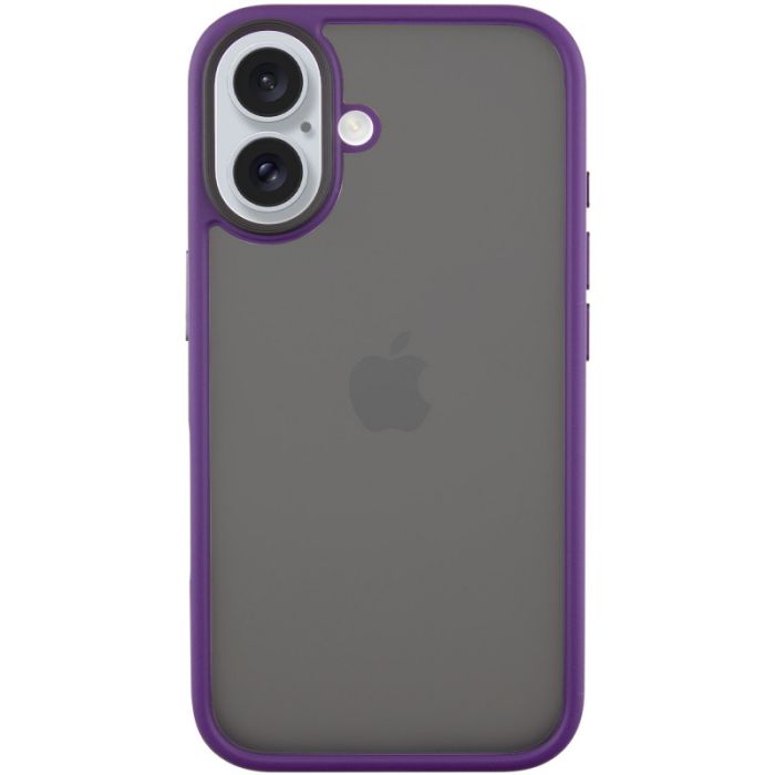 TPU+PC чохол Metal Buttons для Apple iPhone 16 (6.1")