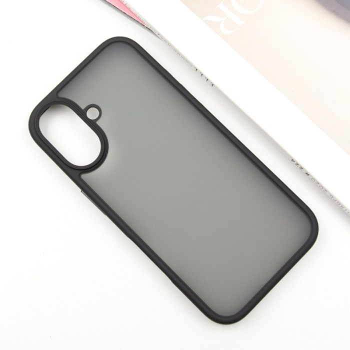 TPU+PC чохол Metal Buttons для Apple iPhone 16 (6.1")