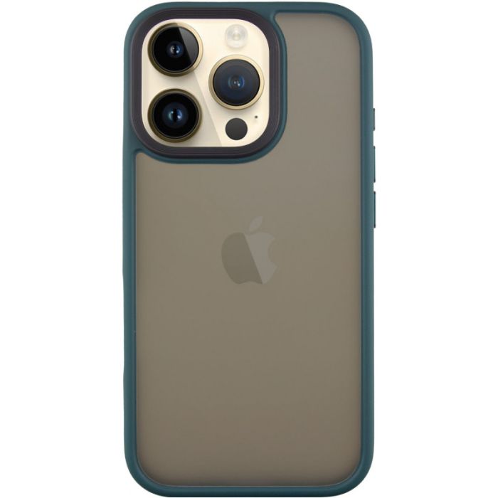 TPU+PC чохол Metal Buttons для Apple iPhone 16 Pro (6.3")