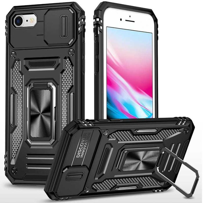 Ударостійкий чохол Camshield Army Ring для Apple iPhone 7 / 8 / SE (2020) (4.7")