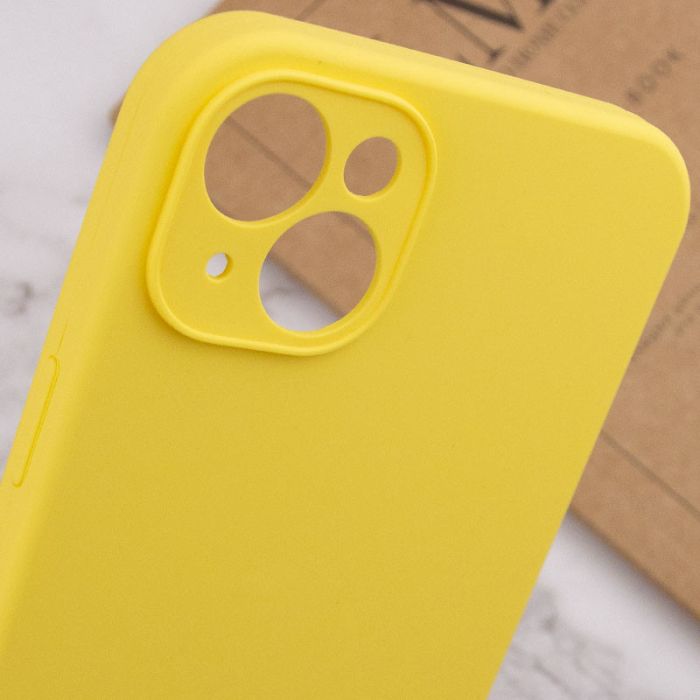 Чохол Silicone Case Full Camera Protective (AA) NO LOGO для Apple iPhone 15 (6.1")