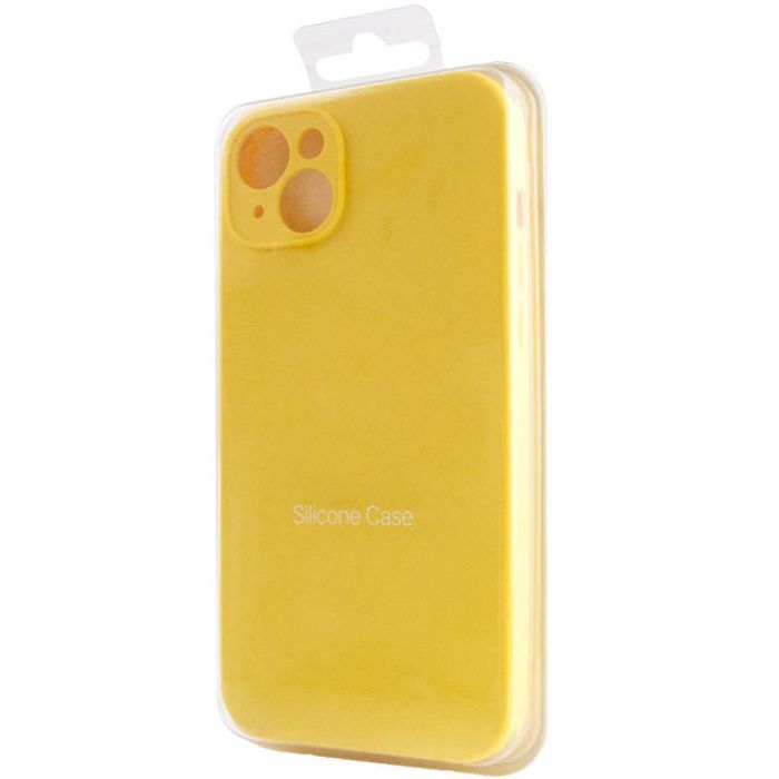 Чохол Silicone Case Full Camera Protective (AA) NO LOGO для Apple iPhone 15 (6.1")