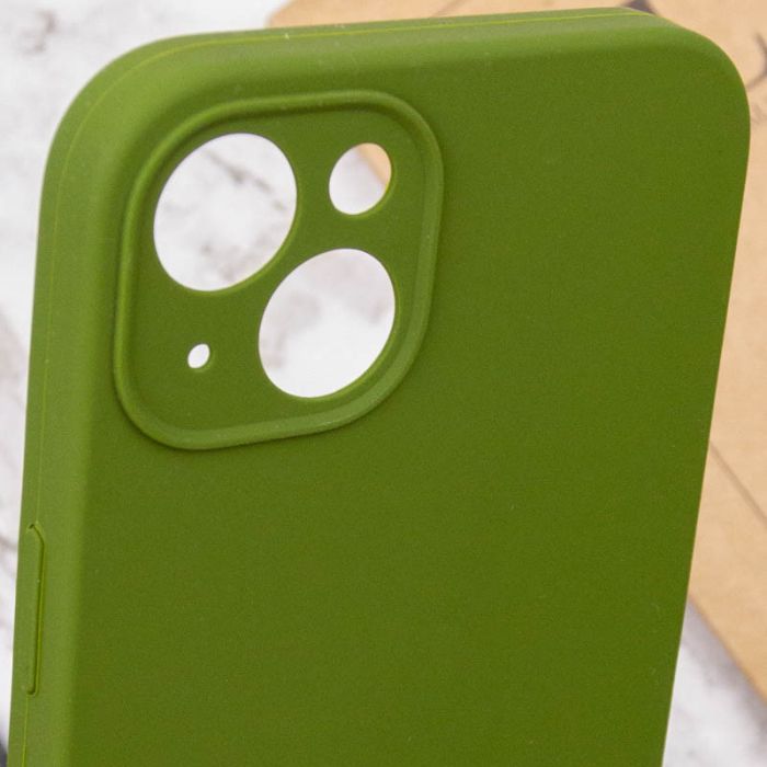 Чохол Silicone Case Full Camera Protective (AA) NO LOGO для Apple iPhone 15 (6.1")