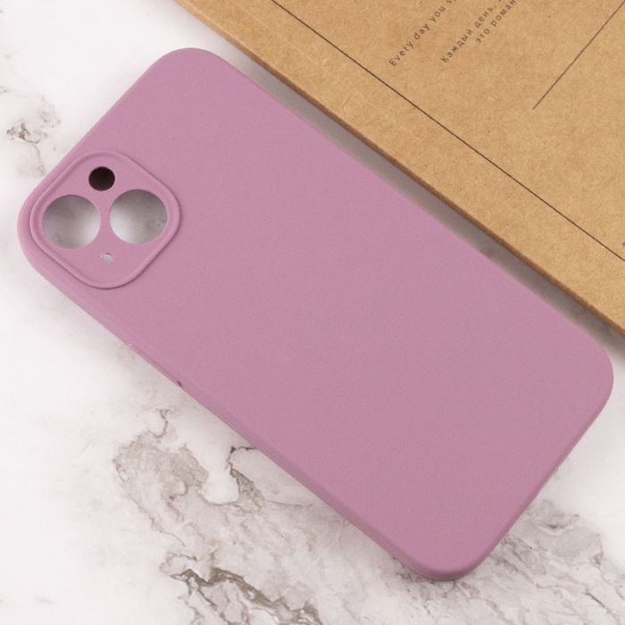 Чохол Silicone Case Full Camera Protective (AA) NO LOGO для Apple iPhone 15 (6.1")