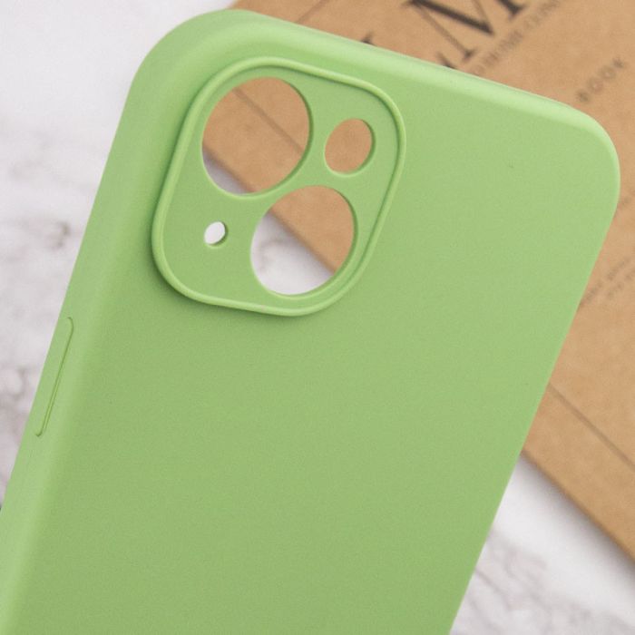 Чохол Silicone Case Full Camera Protective (AA) NO LOGO для Apple iPhone 15 (6.1")