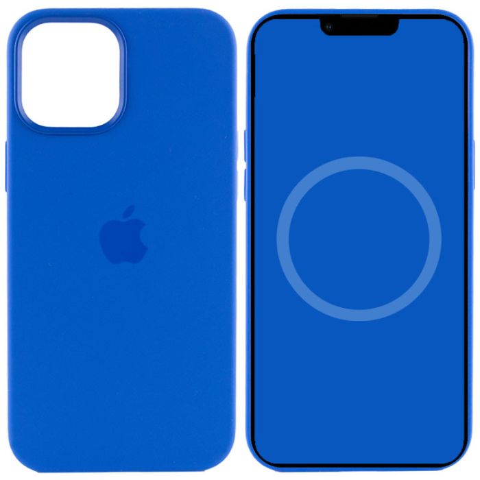 Чохол Silicone case (AAA) full with Magsafe and Animation для Apple iPhone 12 Pro / 12 (6.1")