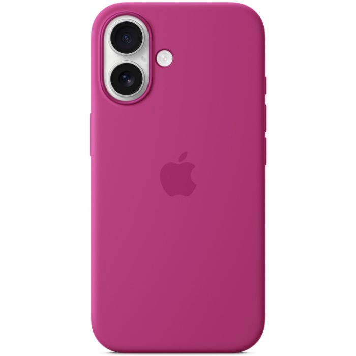 Чохол Silicone case (AAA) with Magsafe and Animation (button) для Apple iPhone 16 (6.1")