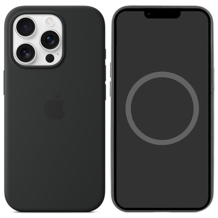 Чохол Silicone case (AAA) with Magsafe and Animation (button) для Apple iPhone 16 Pro (6.3")