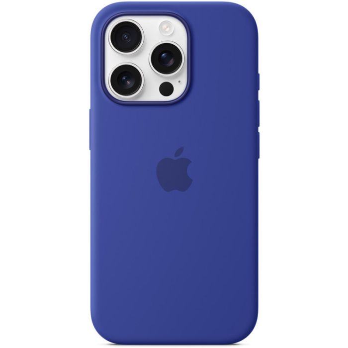 Чохол Silicone case (AAA) with Magsafe and Animation (button) для Apple iPhone 16 Pro (6.3")