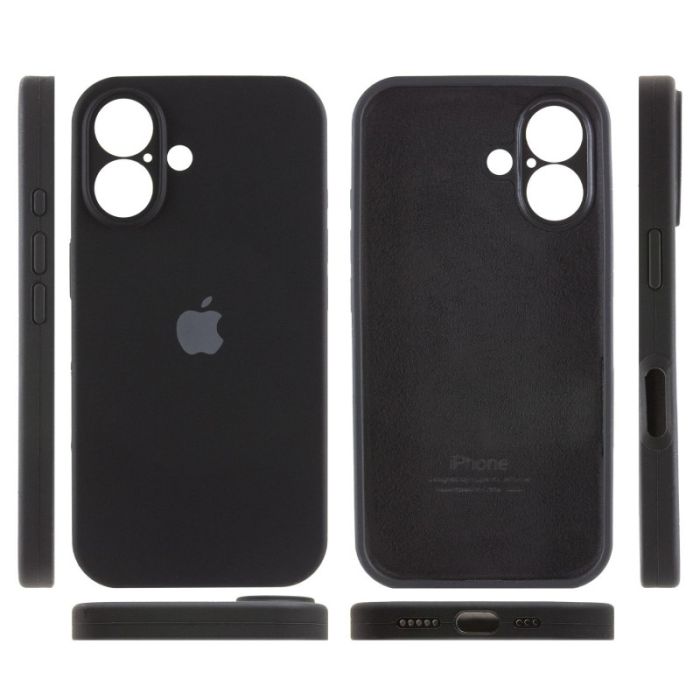 Чохол Silicone Case Full Camera Protective (AA) для Apple iPhone 16 (6.1")