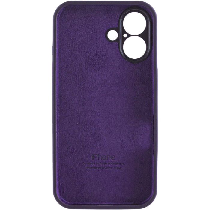 Чохол Silicone Case Full Camera Protective (AA) для Apple iPhone 16 (6.1")