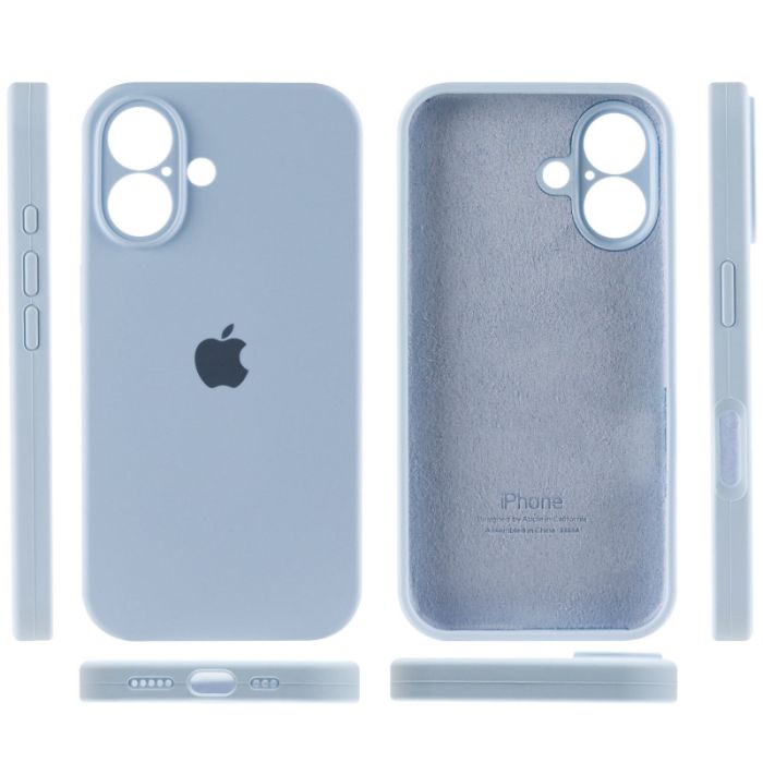 Чохол Silicone Case Full Camera Protective (AA) для Apple iPhone 16 (6.1")