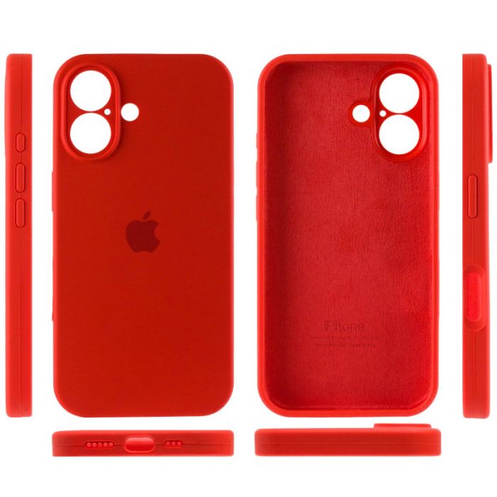 Чохол Silicone Case Full Camera Protective (AA) для Apple iPhone 16 (6.1")