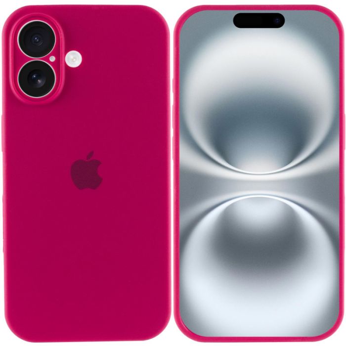 Чохол Silicone Case Full Camera Protective (AA) для Apple iPhone 16 (6.1")