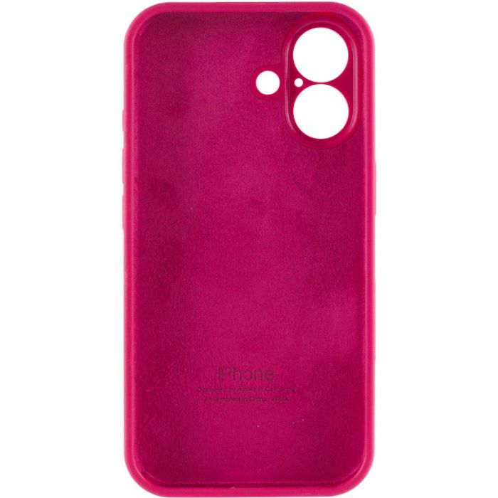 Чохол Silicone Case Full Camera Protective (AA) для Apple iPhone 16 (6.1")