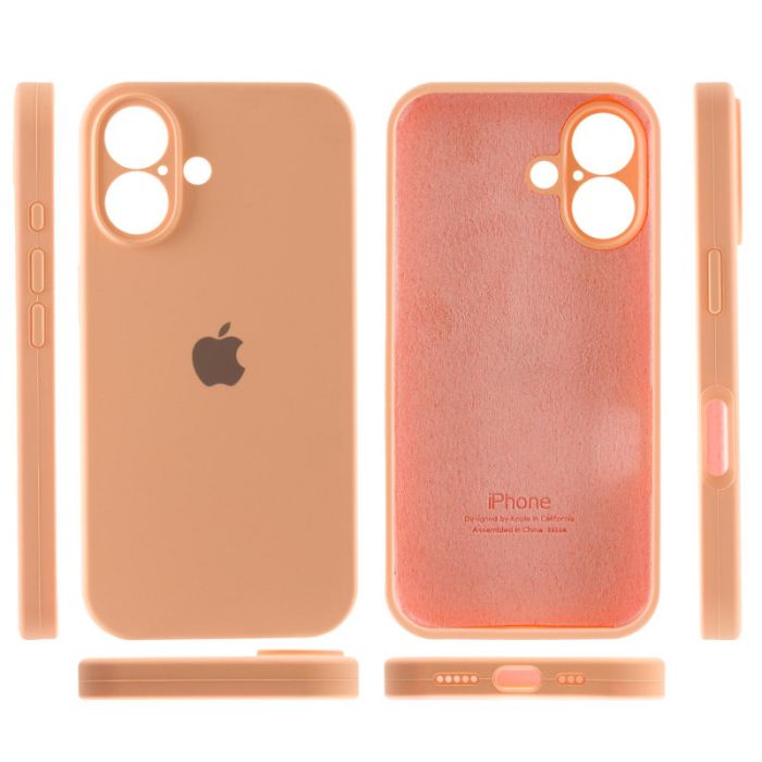 Чохол Silicone Case Full Camera Protective (AA) для Apple iPhone 16 (6.1")