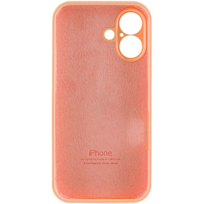 Чохол Silicone Case Full Camera Protective (AA) для Apple iPhone 16 (6.1")