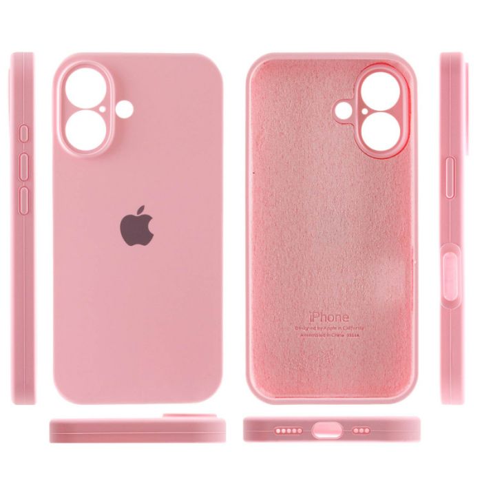 Чохол Silicone Case Full Camera Protective (AA) для Apple iPhone 16 (6.1")