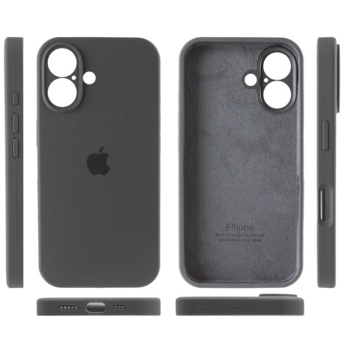 Чохол Silicone Case Full Camera Protective (AA) для Apple iPhone 16 (6.1")