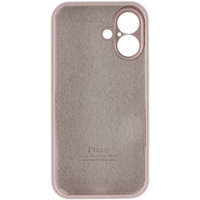 Чохол Silicone Case Full Camera Protective (AA) для Apple iPhone 16 (6.1")