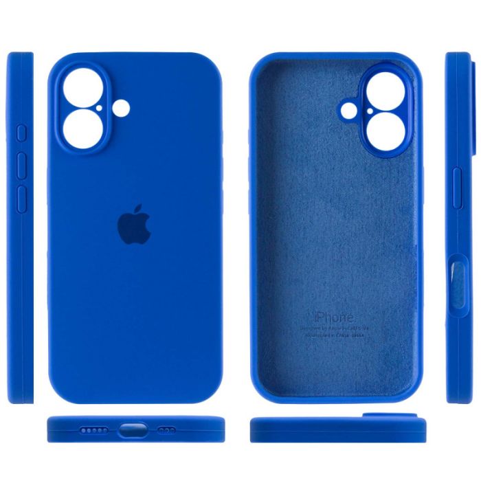 Чохол Silicone Case Full Camera Protective (AA) для Apple iPhone 16 (6.1")