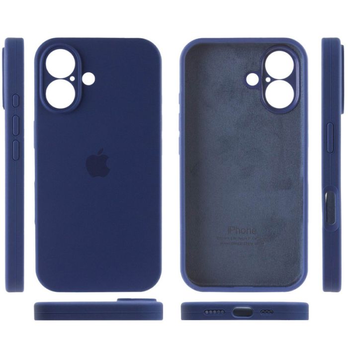 Чохол Silicone Case Full Camera Protective (AA) для Apple iPhone 16 (6.1")