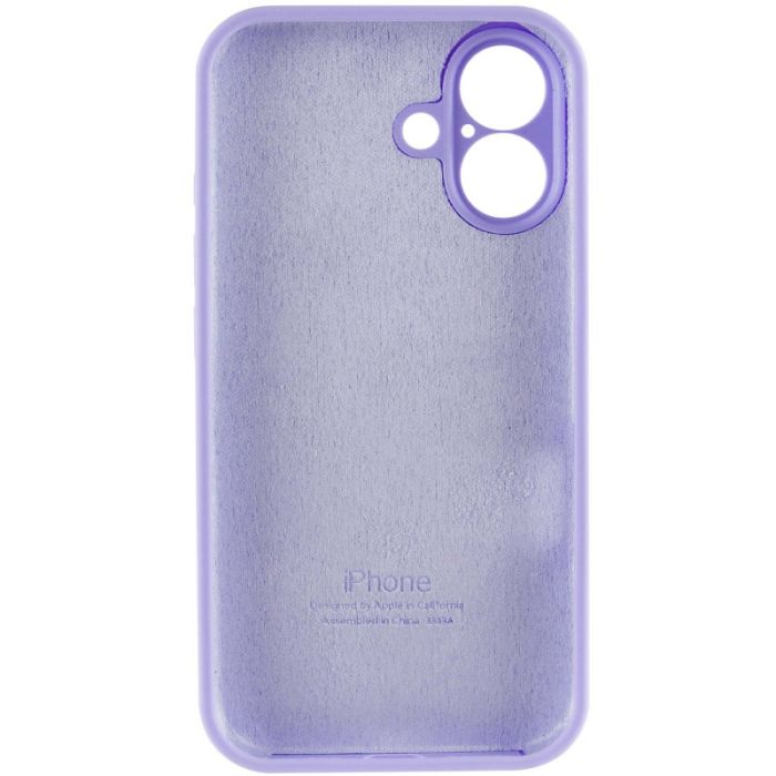 Чохол Silicone Case Full Camera Protective (AA) для Apple iPhone 16 (6.1")