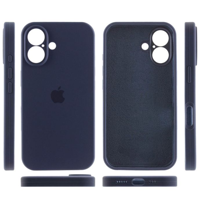 Чохол Silicone Case Full Camera Protective (AA) для Apple iPhone 16 (6.1")