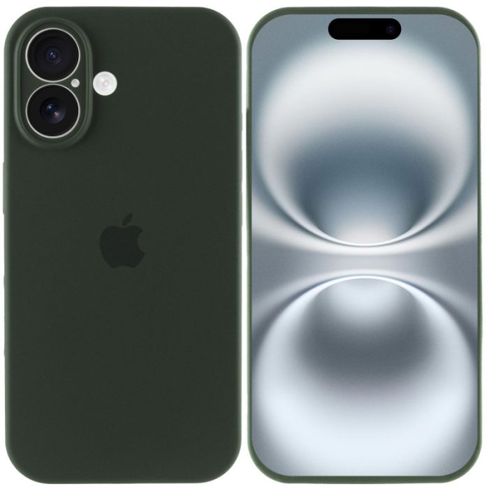 Чохол Silicone Case Full Camera Protective (AA) для Apple iPhone 16 (6.1")