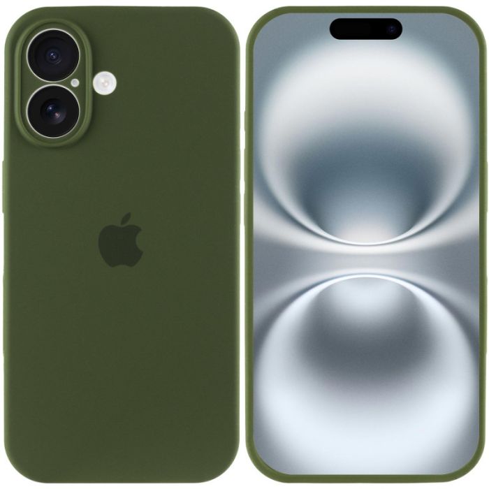 Чохол Silicone Case Full Camera Protective (AA) для Apple iPhone 16 (6.1")